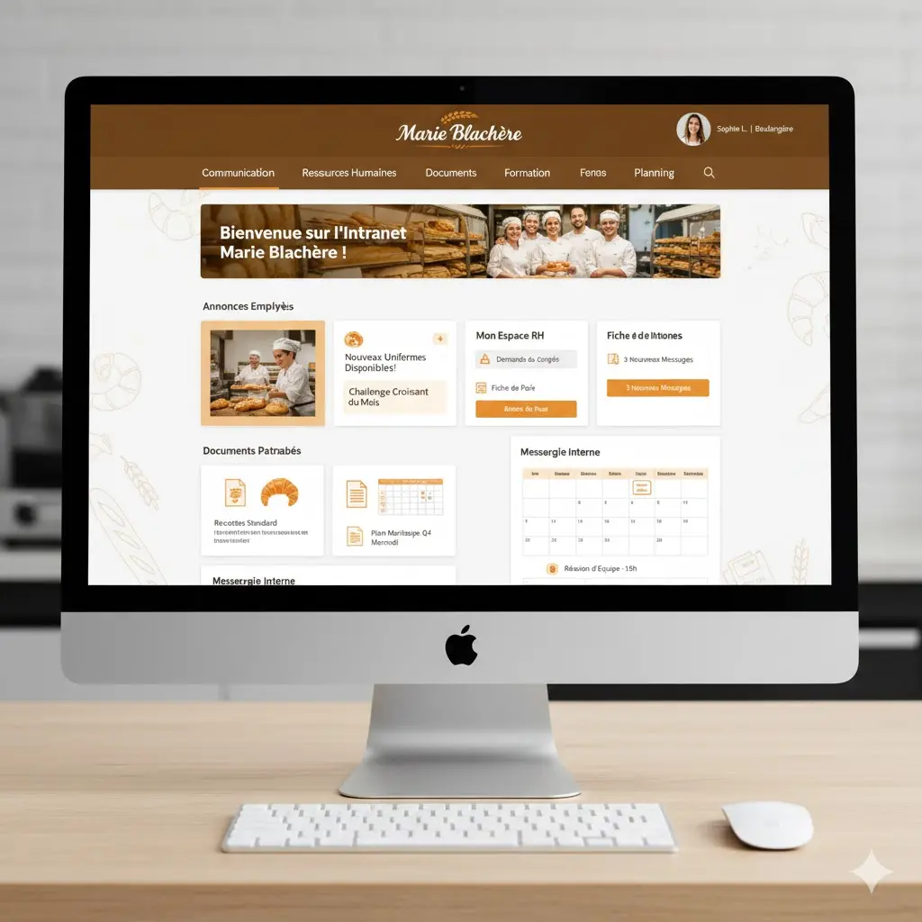 intranet marie blachere