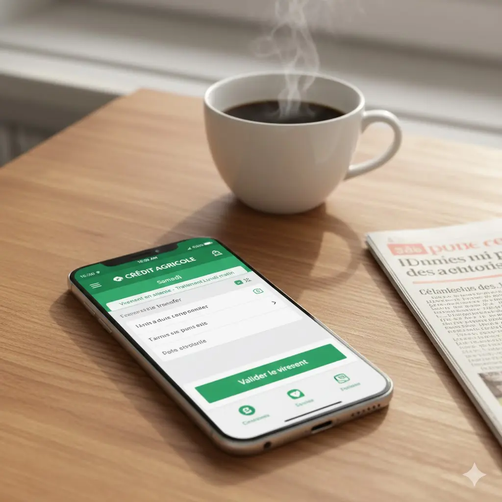 heure virement crédit agricole samedi